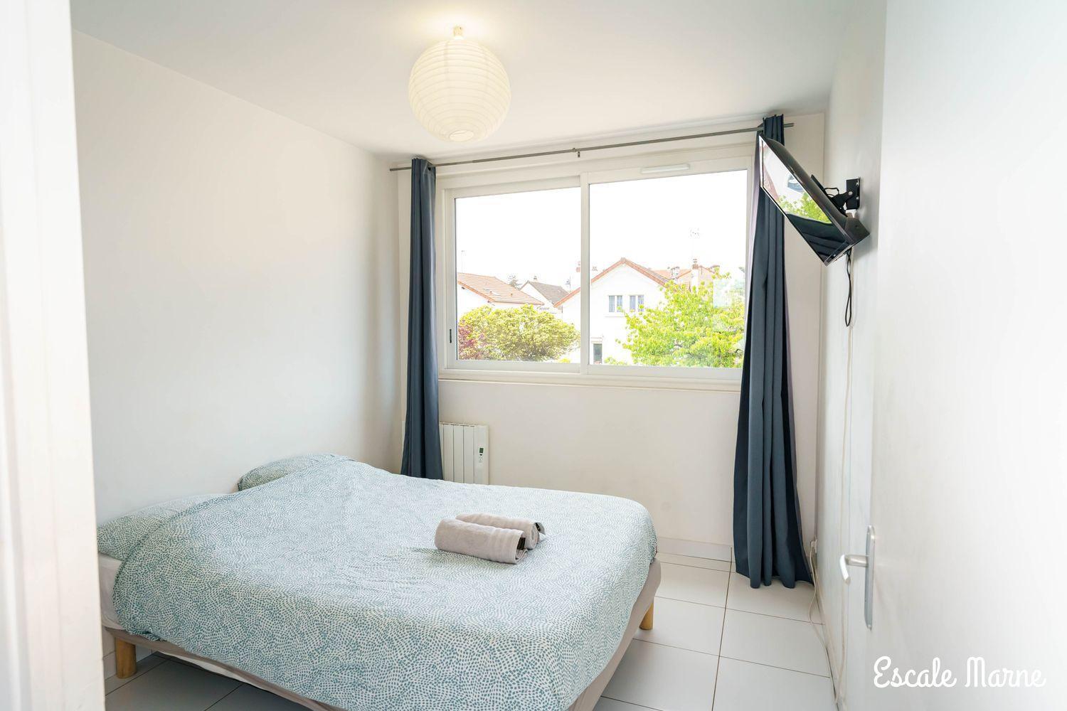 Escale-Marne Fr - 102 - Free Parking - Free Luggage Storage - All Equipped - Linen Included - Washing Machine - 10Mn Walk Metro 8 - Rer A - Panoramic View - From 1 To 4 Guests Maisons-Alfort Extérieur photo
